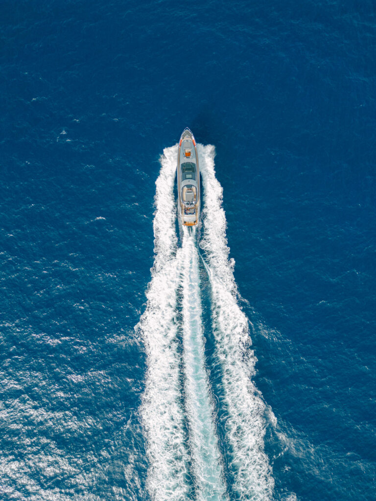 Serene coastline of Saint-Jean-Cap-Ferrat, an idyllic location for a French Riviera engagement getaway, with clear waters and Mediterranean flora
