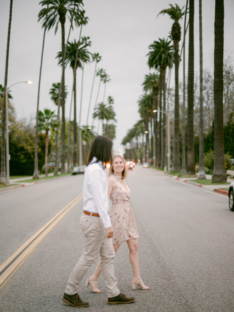 Explore the elegance of a Chic Beverly Hills Engagement, where love and luxury meet in the city's most iconic locations
