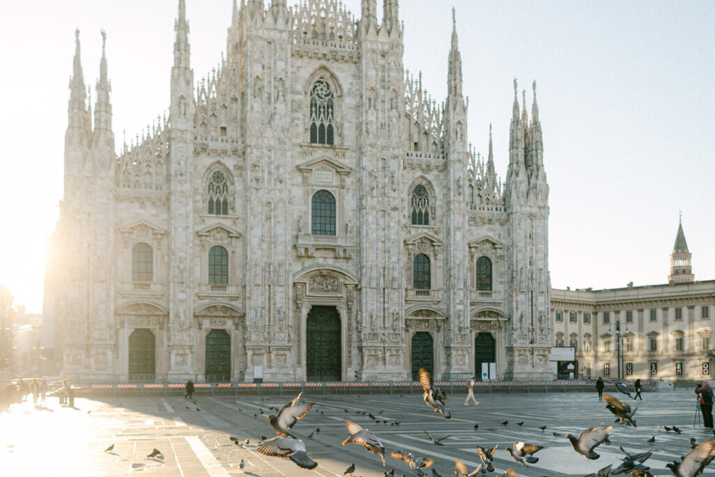 Explore Milan's trendy neighborhoods, where stylish cafes and vibrant street art add to the city's allure for the beauty of Lombardy