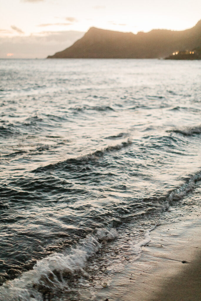 St Barts Beach Wedding: Sunset over Le Toiny's shores