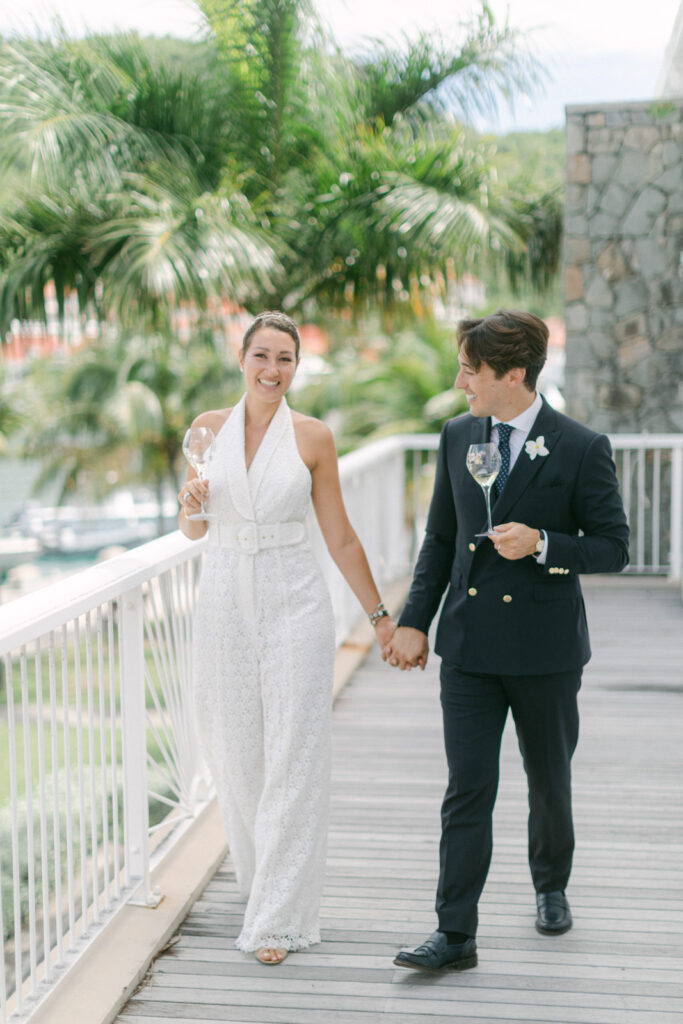St Barts Beach Wedding: Gustavia's romantic aura