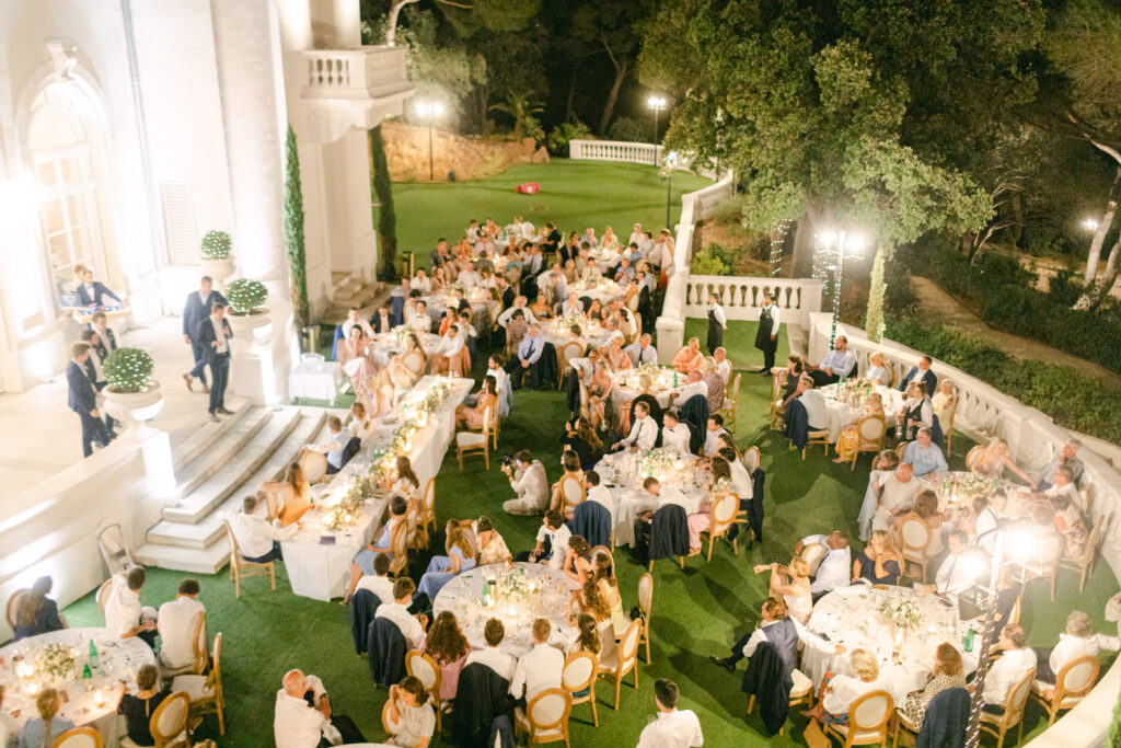 Feast in elegance, Riviera Wedding, Castel Bay's finest