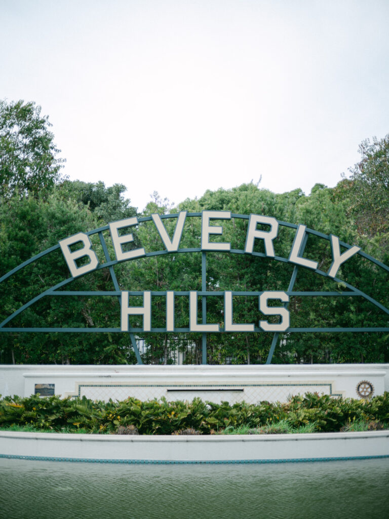 From Sunset Boulevard to the Beverly Hills Hotel, a Chic Beverly Hills Engagement captures the essence of sophisticated love