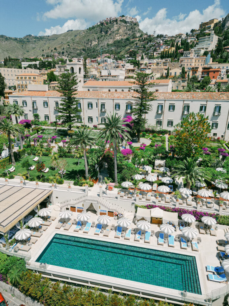 Luxurious San Domenico Palace, perfect engagement session Taormina