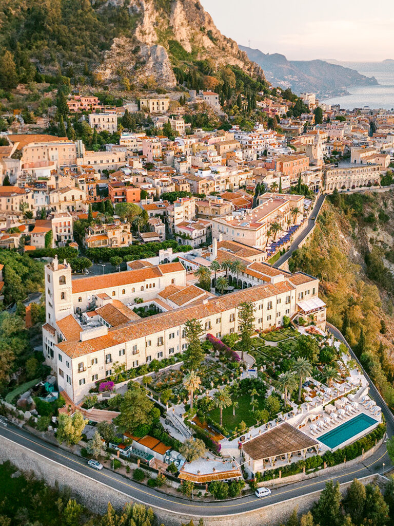 Majestic San Domenico Palace, enchanting engagement session Taormina