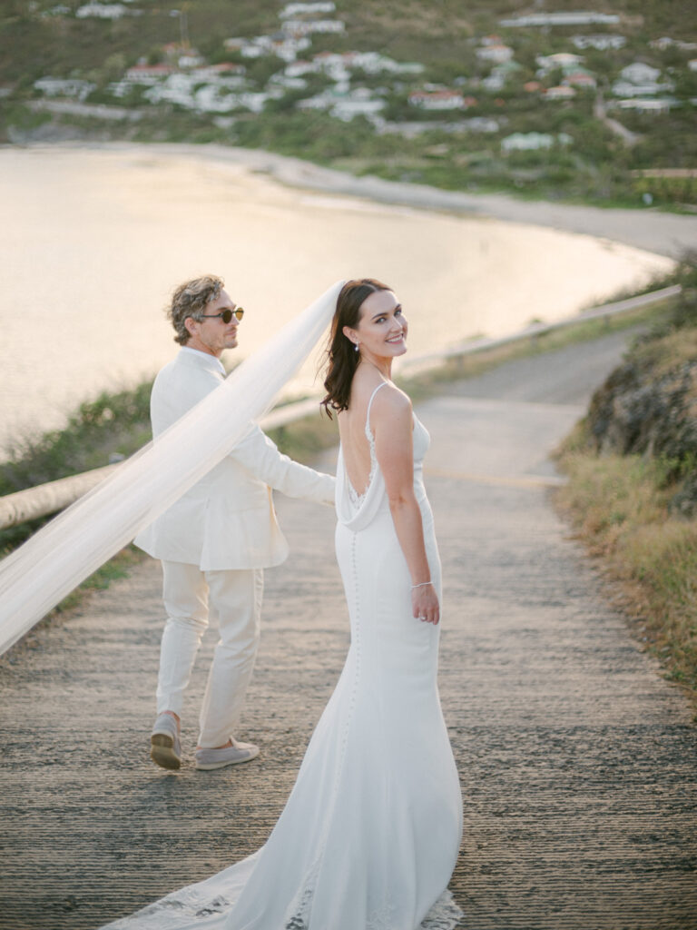 St. Barth Wedding Le Toiny: Romantic Couple's Photoshoot on the Beach