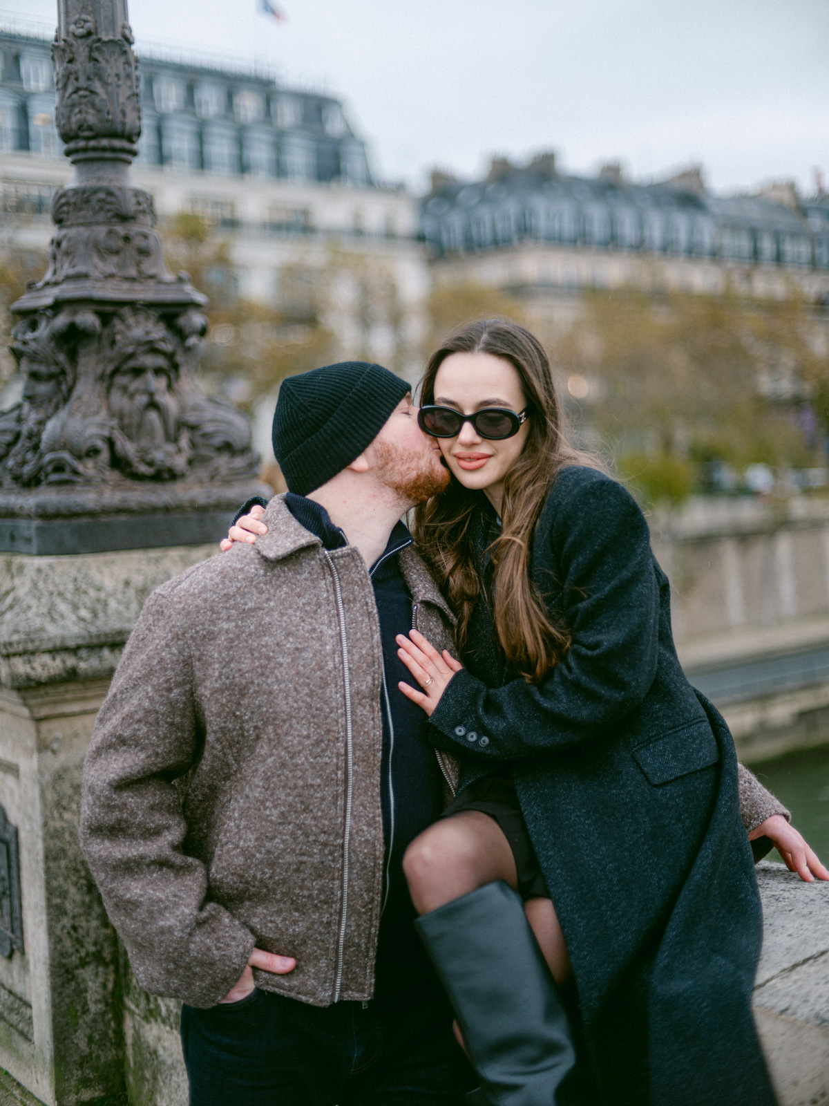 Elmira and Constantine traveled from Ukraine to celebrate their honeymoon in Paris, and their story was beautifully captured by a talented Paris wedding photographer. Between the historic charm of the Louvre, the elegance of the Palais Royal, and the serenity of the Pont Neuf, their Parisian adventure was filled with unforgettable moments. Strolling through cobblestone streets and soaking in the romance of the City of Light, Elmira and Constantine experienced the magic of Paris together. From quiet moments under the arches of the Palais Royal to watching the Seine shimmer under the Pont Neuf, their honeymoon was a celebration of love, perfectly framed by the expertise of their Paris wedding photographer. More than just a visit to iconic landmarks, their journey was about embracing the art, history, and soul of Paris. For Elmira and Constantine, their honeymoon in Paris was a dream brought to life, with memories captured forever through the lens of a skilled photographer.