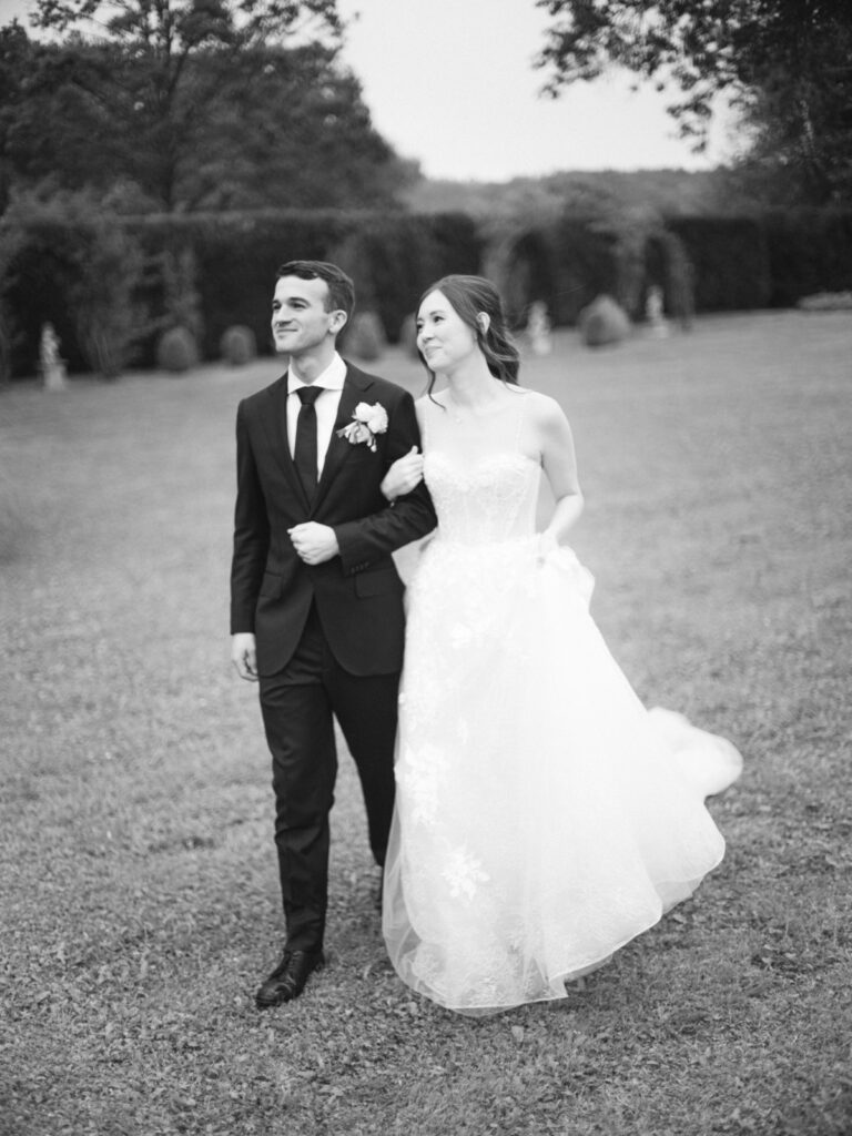Megan & Chris’s Château d’Aveny wedding near Paris was a true celebration of love, light, and understated luxury.