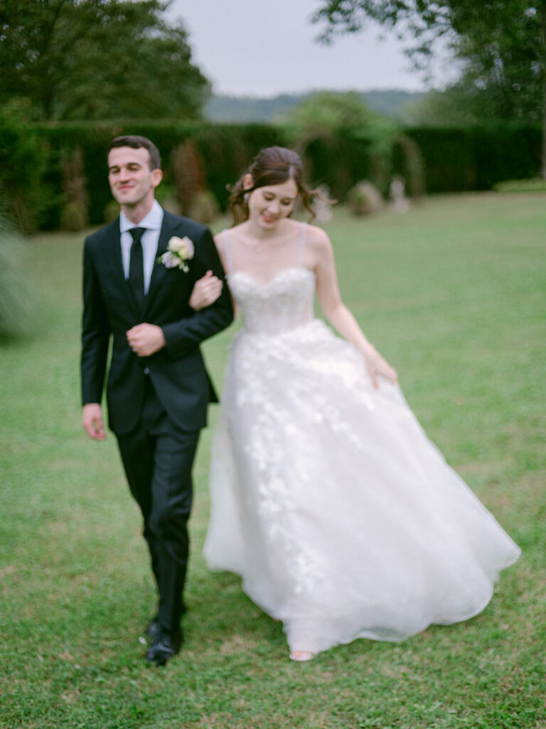 Megan & Chris’s Château d’Aveny wedding near Paris was a true celebration of love, light, and understated luxury.