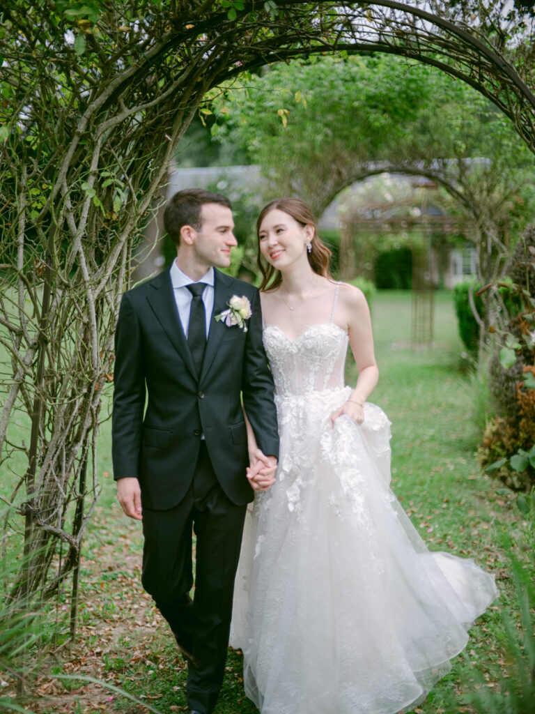 Megan & Chris’s Château d’Aveny wedding near Paris was a true celebration of love, light, and understated luxury.