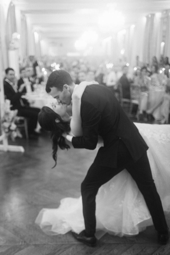 This moment closed the perfect day for Megan & Chris at their Château d’Aveny wedding near Paris.