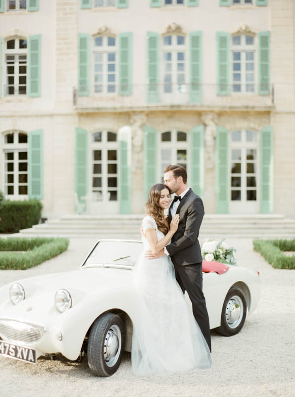 Fine art wedding photography France – romantic portrait